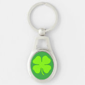 Vier bladklaver sleutelhanger (Voorkant)