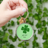 Vier bladklaver sleutelhanger (Hand)