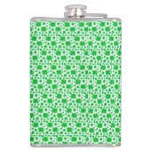 Vier bladklavers heupfles (Achterkant)