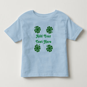 Vier bladluiken 2 aangepaste Kinderen Kinder Shirts