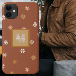 Vier bladluiken op donkere plekken in bijtende aar Case-Mate iPhone case