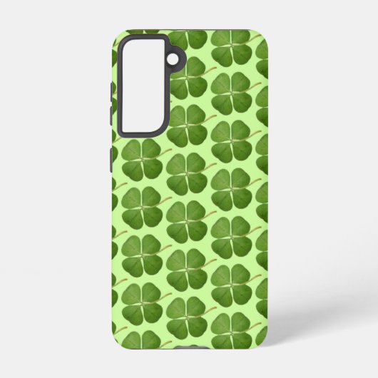 Vier bladluiken samsung galaxy hoesje (Achterkant)