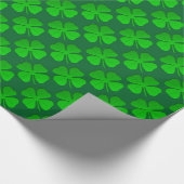 Vier bladversleutelingspatroon voor het ompakken v cadeaupapier (Hoek)