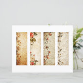 Vier bloemige Bladwijzer (Staand voorkant)