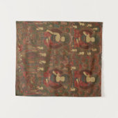 Vier boeddha's in puur landboeddhisme wandkleed (Voorkant (horizontaal))