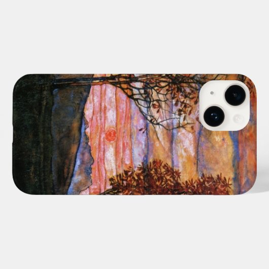 Vier bomen Case-Mate iPhone case (Achterkant (horizontaal))