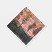 Vier bomen, kunst van Egon Schiele, Servet (Hoek)