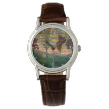 Vier bomen (landschapskunst) (van Egon Schiele)