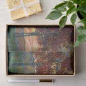 Vier bomen (landschapskunst) (van Egon Schiele) Tissuepapier (Geschenk)