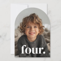 Vier boogfoto 4thBirthday
