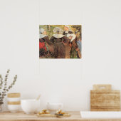 Vier Bretonvrouwen door Paul Gauguin Poster (Keuken)