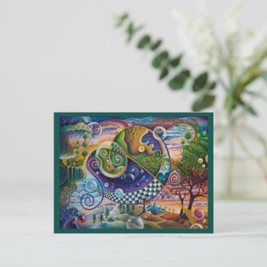 Vier Briefkaarten (Staand voorkant)