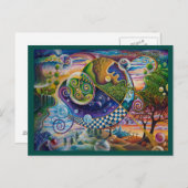 Vier Briefkaarten (Voorkant / Achterkant)