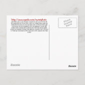 Vier briefkaarten van Michigan Lighthouders (Achterkant)