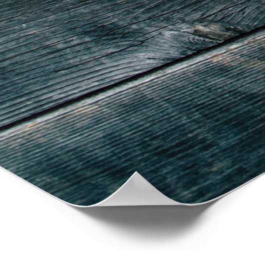 Vier bruine houten wandbekleding poster (Hoek)