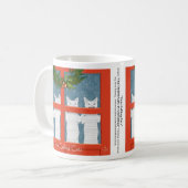 Vier Cats... Vakantie Koffiemok (Voorkant links)