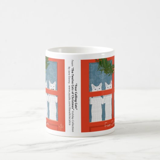 Vier Cats... Vakantie Koffiemok (Center)