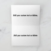 Vier Cavalier King Charles Spaniels in Flowers Kaart (Binnen)