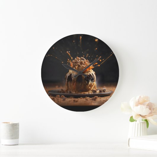 Vier chocolade grote klok (Huis)