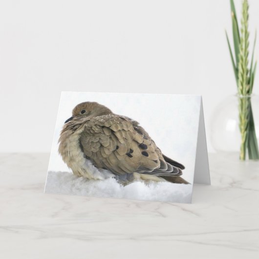 Vier Christus met Kerstmis Vrede en Zegeningen Kaart (Voorkant)