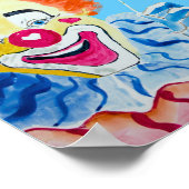 Vier clowns afdrukken poster (Hoek)