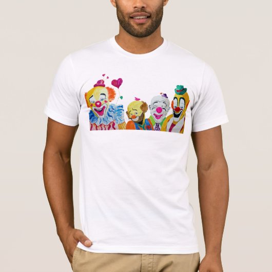 Vier Clowns Shirt (Voorkant)