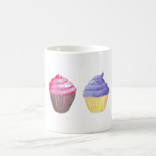 Vier Cupcake-Mok Koffiemok (Center)