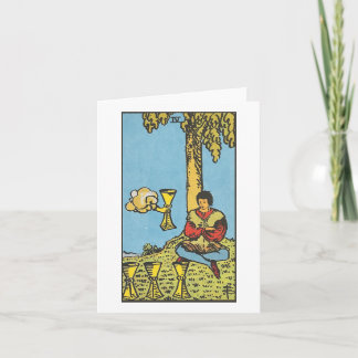 Vier cups blanco kaarten - Rider Waite Smith tarot
