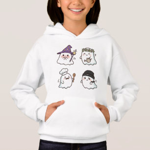 Vier Cute Boo Geesten – Kawaii Meisje