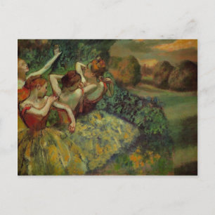 Vier danseres Briefkaart