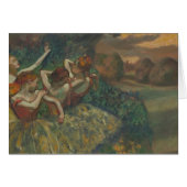 Vier Danseressen van Edgar Degas, Ballet Fine Art (Voorkant Horizontaal)