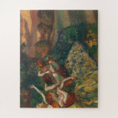 Vier dansers, Degas Art Legpuzzel (Verticaal)