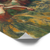 Vier dansers, Degas Art Poster (Hoek)