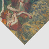 Vier dansers, Degas Art Tissuepapier (Detail)