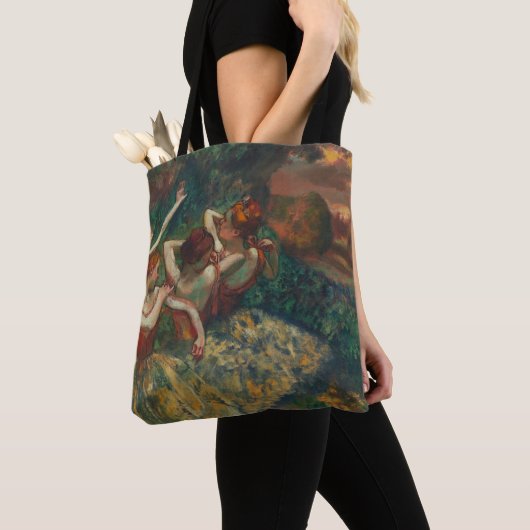 Vier dansers, Degas Art Tote Bag (Dichtbij)