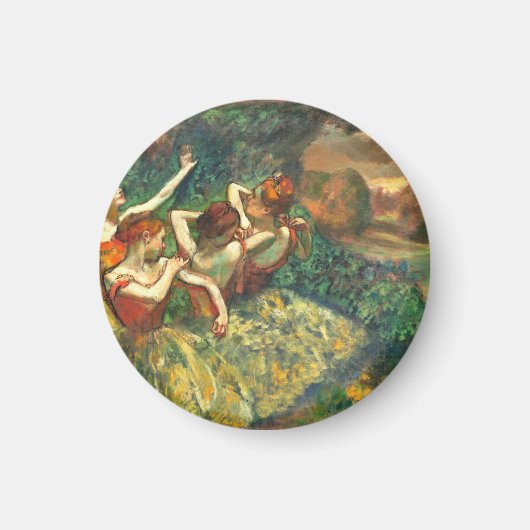 Vier dansers Edgar Degas Magneet (Voorkant)