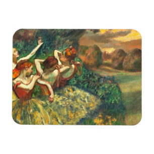 Vier dansers Edgar Degas Magneet