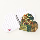 Vier dansers Edgar Degas Notitieboek (Binnen)