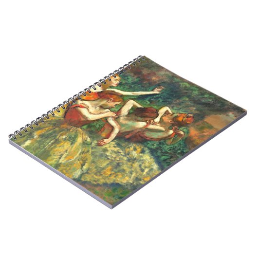 Vier dansers Edgar Degas Notitieboek (Linkerzijde)