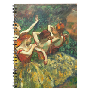 Vier dansers Edgar Degas Notitieboek