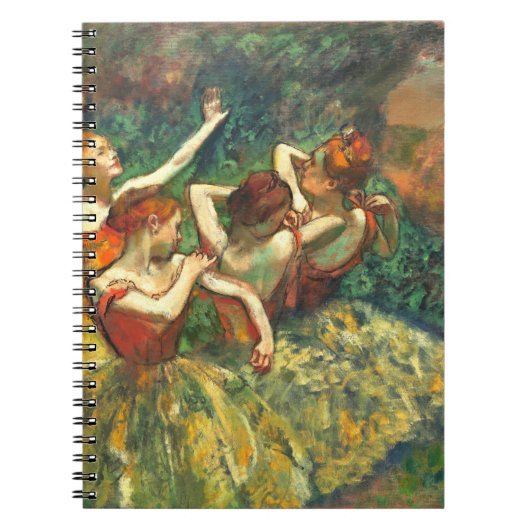 Vier dansers Edgar Degas Notitieboek (Voorkant)