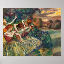 Vier dansers | Edgar Degas |