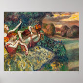 Vier dansers | Edgar Degas | Poster (Voorkant)