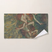 Vier dansers, Impressionistisch schilderij, Edgar Handdoek (Handdoek)