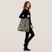Vier dansers, impressionistische schilderkunst, Ed Crossbody Tas (Op model)