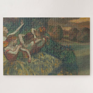 Vier dansers, impressionistische schilderkunst, Ed Legpuzzel