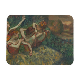 Vier dansers, impressionistische schilderkunst, Ed Magneet