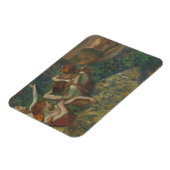 Vier dansers, impressionistische schilderkunst, Ed Magneet (Linkerzijde)