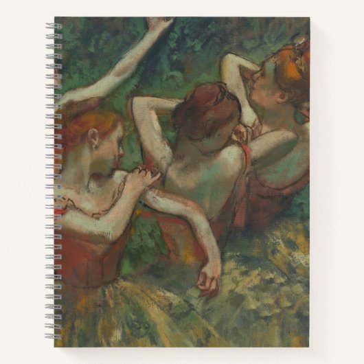 Vier dansers, impressionistische schilderkunst, Ed Notitieboek (Voorkant)