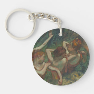Vier dansers, impressionistische schilderkunst, Ed Sleutelhanger